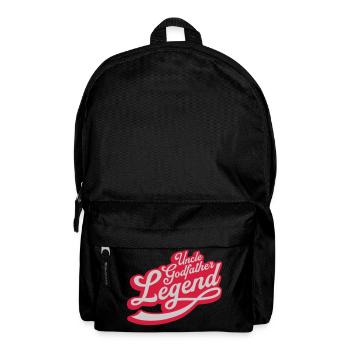 Uncle Godfather Legend Quote - Backpack - black - Front