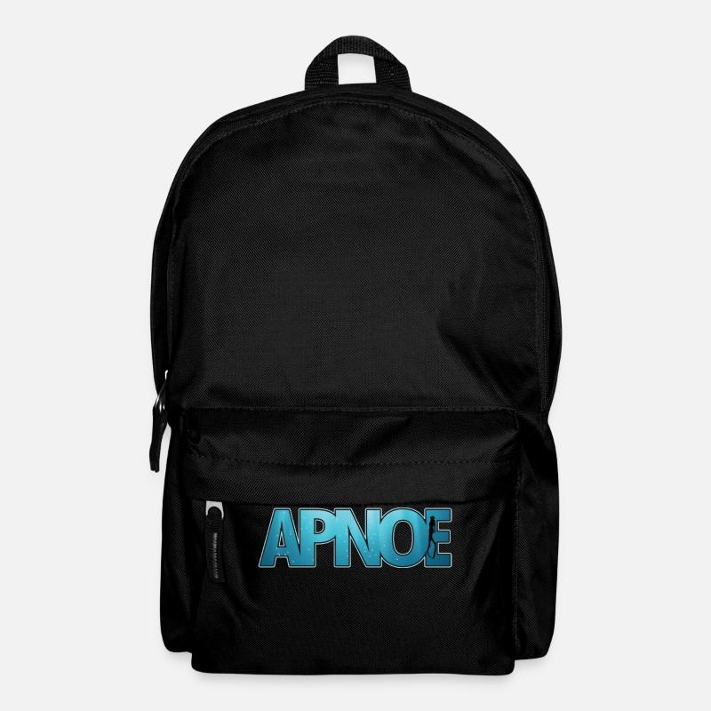 Apnoe Freediving Geschenk - Rucksack - Schwarz
