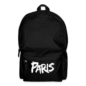 Paris - version white - Sac à dos - noir - Devant