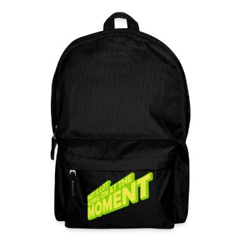 Not much going on - Backpack - black - Front