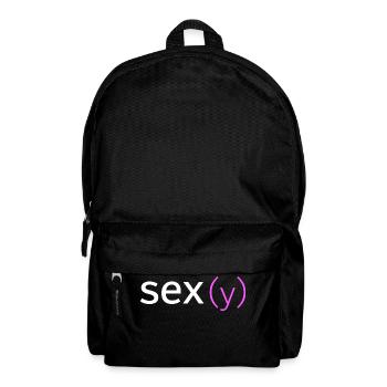 sex(y) - Rucksack - Schwarz - Vorne