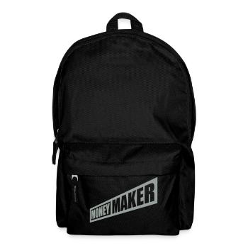Erfolgreich Money Maker Logo - Rucksack - Schwarz - Vorne
