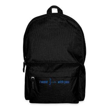 Je veux 69 avec toi - Sac à dos - noir - Devant