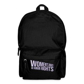 citation féministe sur les droits des femmes - Sac à dos - noir - Devant