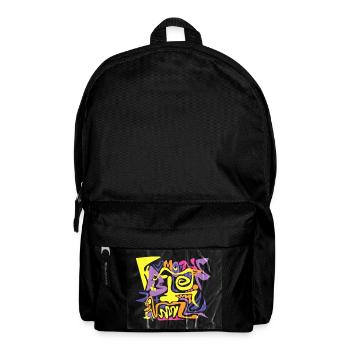Plastic Tiki - Rucksack - Schwarz - Vorne