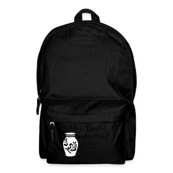 Alles Bembel oder was? - Rucksack - Schwarz - Vorne