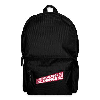 Workout Fitness Motivation Quote - Backpack - black - Front