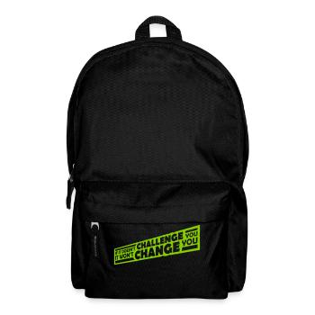 Séance d’entraînement Fitness Motivation Citation - Sac à dos - noir - Devant