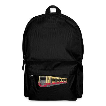 Berliner S-Bahn - Rucksack - Schwarz - Vorne