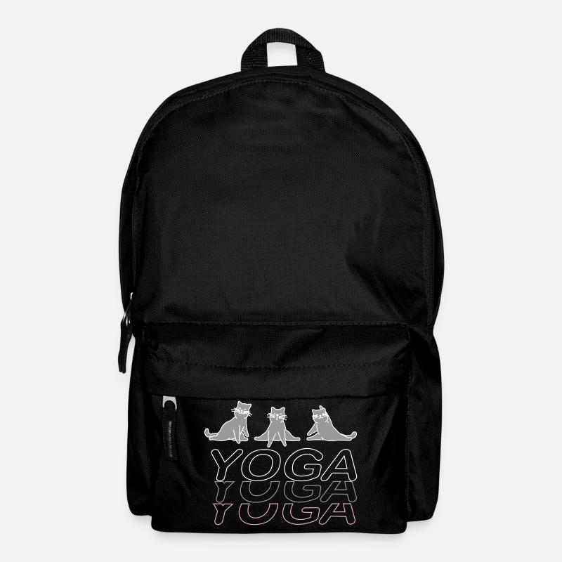 Yogakatzen - Rucksack - Schwarz