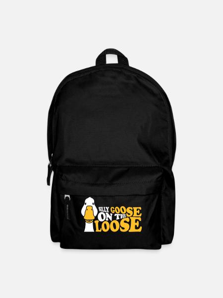 goose on the loose - Rucksack - Schwarz