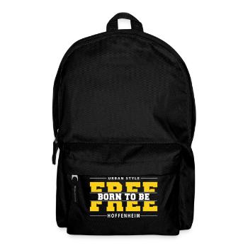 Hoffenheim Meine Stadt Urban Style Born Free - Rucksack - Schwarz - Vorne