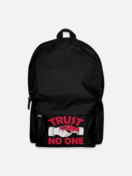 ne faites confiance à personne pour ne citer - Sac à dos - noir
