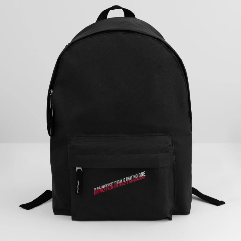 drinks from enemies skulls Backpack
