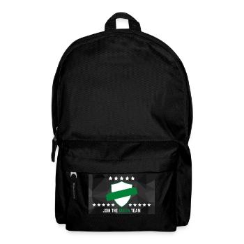 JOIN THE GREEN TEAM - Rucksack - Schwarz - Vorne