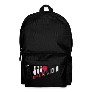 Je suis nul au bowling - Sac à dos - noir - Devant