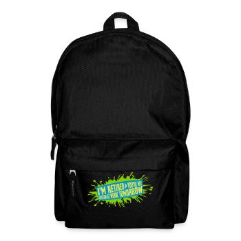 have fun at work - Backpack - black - Front