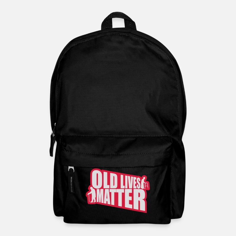 old lives matter Zitat - Rucksack - Schwarz