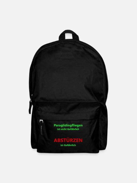 spruch 3 - Rucksack - Schwarz