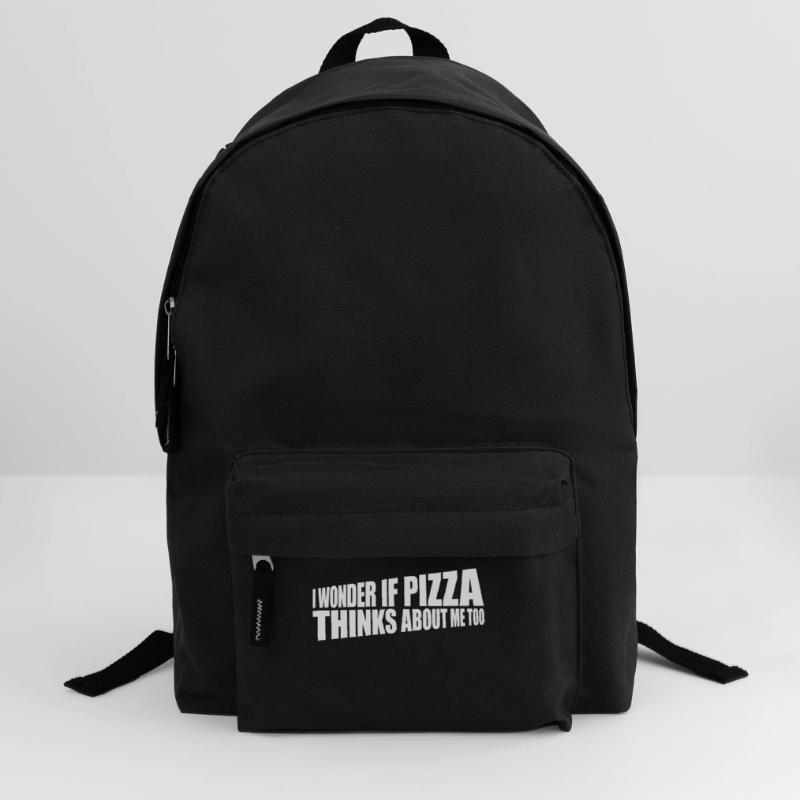 pizza thinks about me Backpack