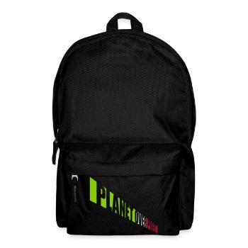 Planète sur le devis de profit - Sac à dos - noir - Devant