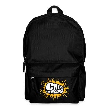 crypto is for virgins - Backpack - black - Front