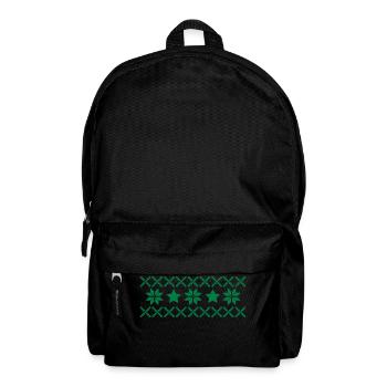 Norway Pattern - Backpack - black - Front