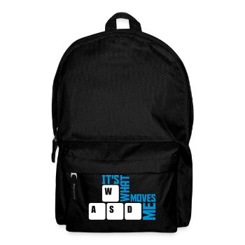 c’est ce qui m’émeut - Sac à dos - noir - Devant