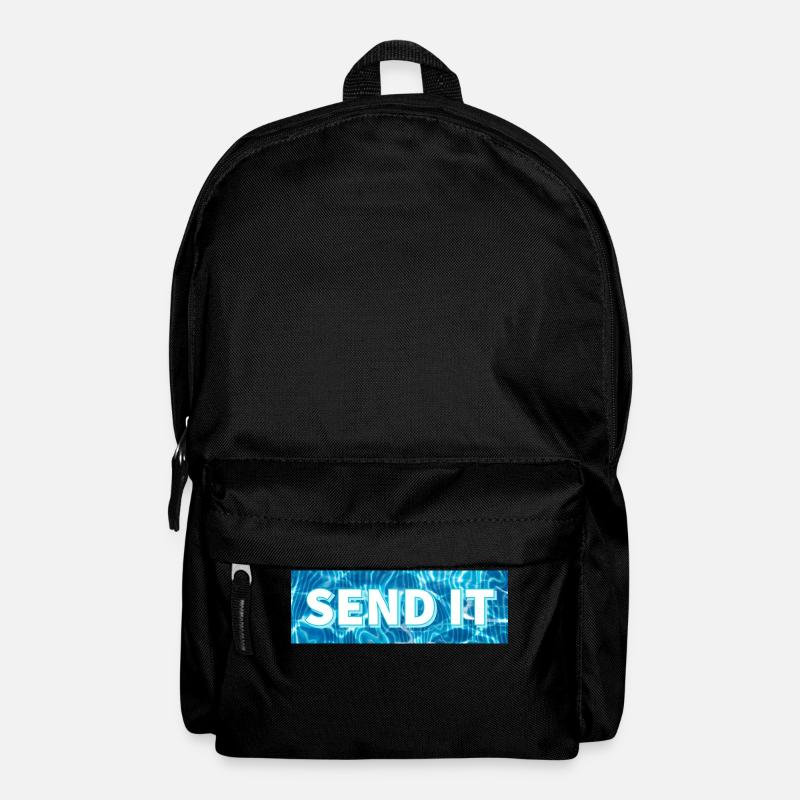 Logo de la boîte SEND IT - Sac à dos - noir