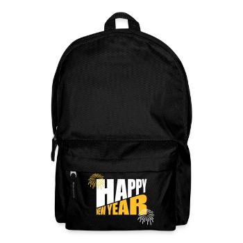 Citation Bonne année - Sac à dos - noir - Devant