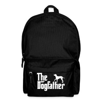 Dalmatiner Hundevater Hund Liebhaber Pate Stil - Rucksack - Schwarz - Vorne