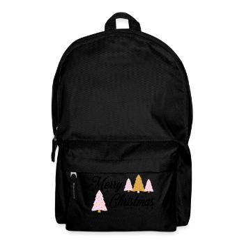 Joyeux sapin de Noël - Sac à dos - noir - Devant