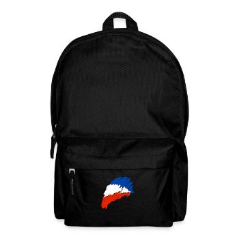 France sweater with France colors T-shirt - Backpack - black - Front