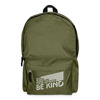 you can be kind - Rucksack - Olivgrün - Vorne