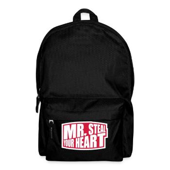 mr steal your heart - Backpack - black - Front