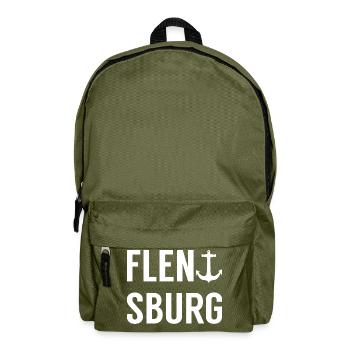 Flensburg Anker - Rucksack - Olivgrün - Vorne
