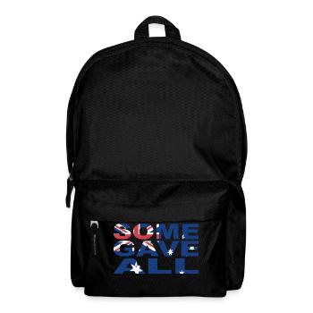 SOME GAVE ALL - Backpack - black - Front