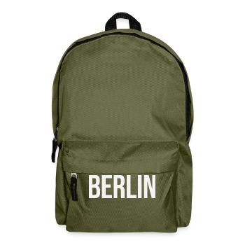Berlin - Rucksack - Olivgrün - Vorne