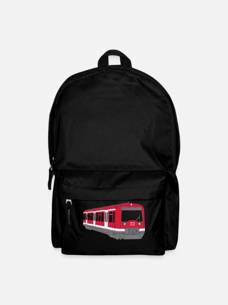 S-Bahn Hamburg - Rucksack - Schwarz