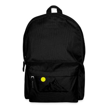 Mountains - Backpack - black - Front