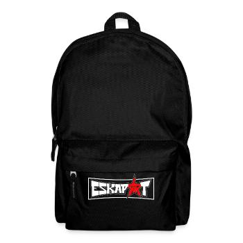 Eskapart logo - Rucksack - Schwarz - Vorne