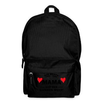 beste mama - Rucksack - Schwarz - Vorne