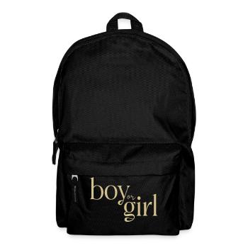 Boy or Girl - Backpack - black - Front