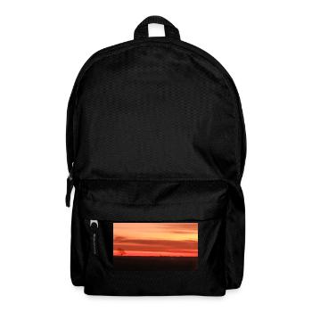 Burning skies - Backpack - black - Front