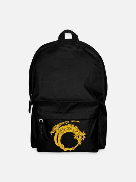 L'anneau du dragon d'or - Sac à dos - noir