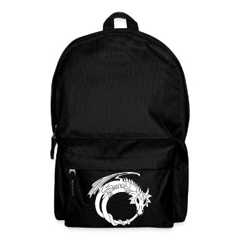 L'anneau du dragon blanc - Sac à dos - noir - Devant