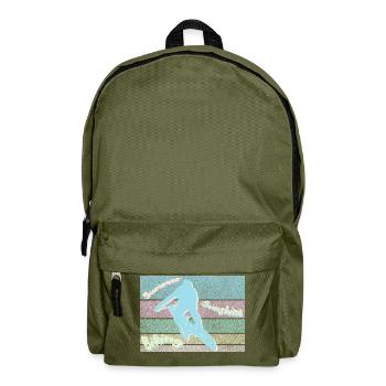 Summer Sunshine Biking - Backpack - olive green - Front