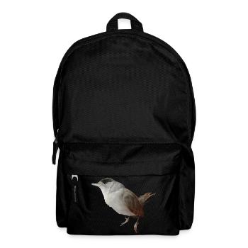 Blackcap male - Backpack - black - Front