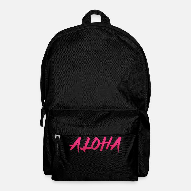 Aloha - Rucksack - Schwarz