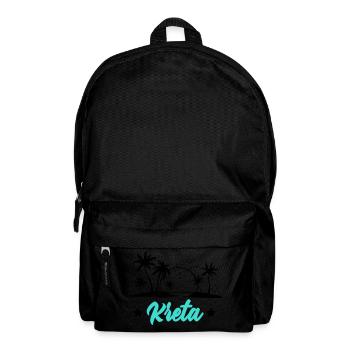 kreta - Rucksack - Schwarz - Vorne